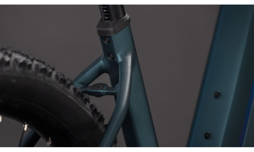 Elektrinis dviratis Cube Reaction Hybrid ONE 600 Easy Entry 27.5 royalgreen'n'prism 2026 - 4