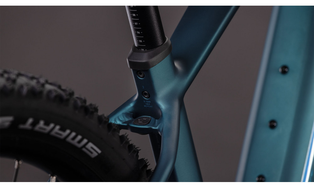 Elektrinis dviratis Cube Reaction Hybrid ONE 800 27.5 royalgreen'n'prism 2026 - 4