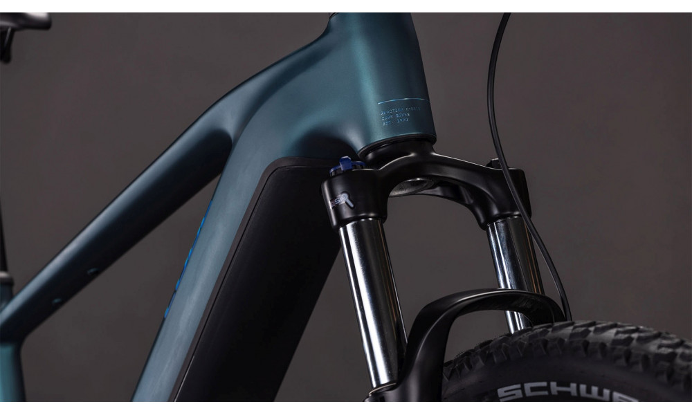 Elektrinis dviratis Cube Reaction Hybrid ONE 800 29 royalgreen'n'prism 2026 - 2