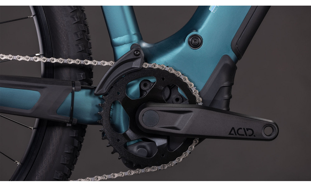 Elektrinis dviratis Cube Reaction Hybrid ONE 800 Trapeze 29 royalgreen'n'prism 2026 - 3