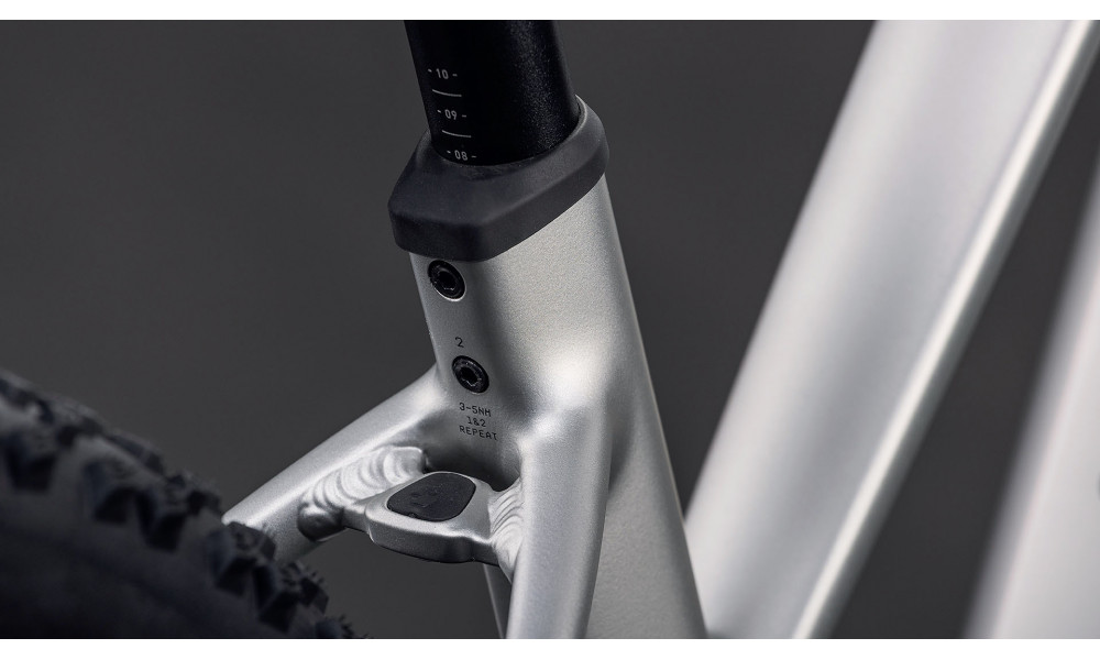 Elektrinis dviratis Cube Reaction Hybrid ONE 600 Trapeze 27.5 sleekgrey'n'prism 2026 - 3