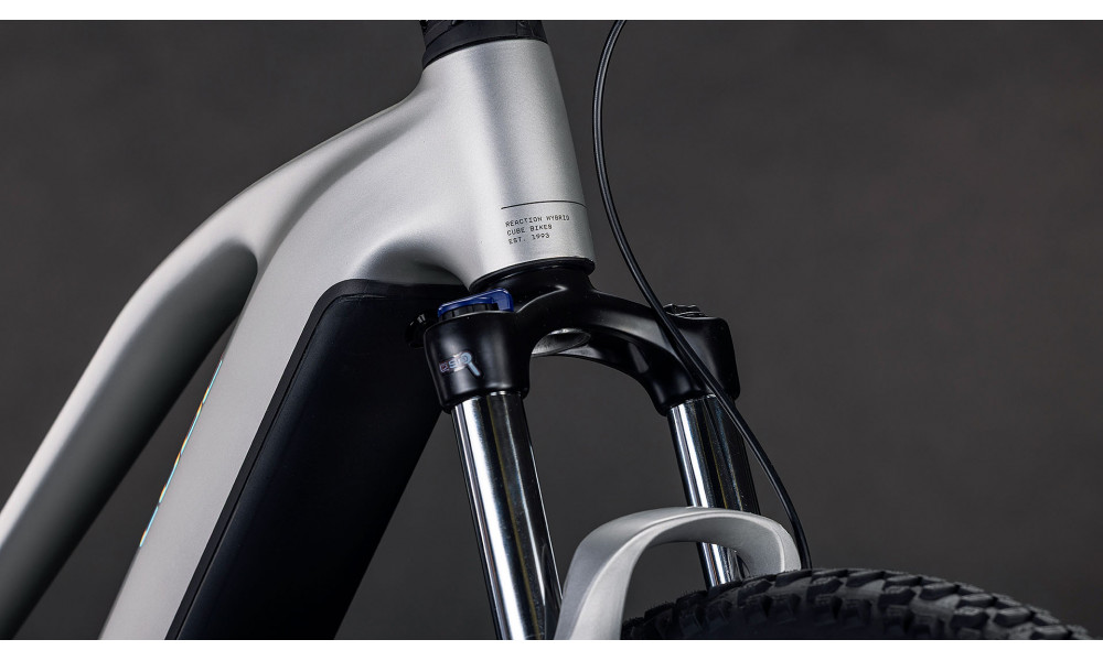 Elektrinis dviratis Cube Reaction Hybrid ONE 800 Trapeze 29 sleekgrey'n'prism 2026 - 2