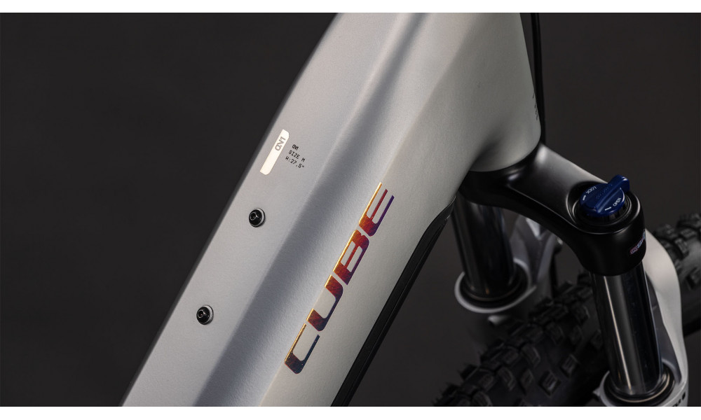 Elektrinis dviratis Cube Reaction Hybrid ONE 800 Easy Entry 27.5 sleekgrey'n'prism 2026 - 6