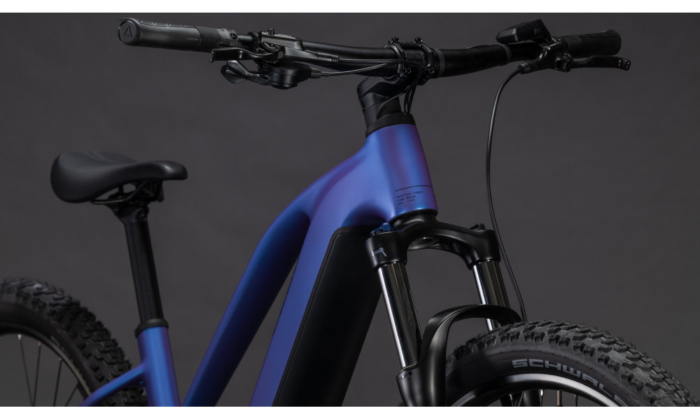 Elektrinis dviratis Cube Reaction Hybrid ONE 600 Trapeze 27.5 blueiris'n'reflect 2026 - 2