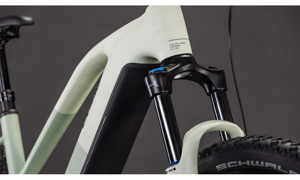 Elektrinis dviratis Cube Reaction Hybrid Pro 800 Trapeze 27.5 desertstone'n'driedherbs 2026 - 2