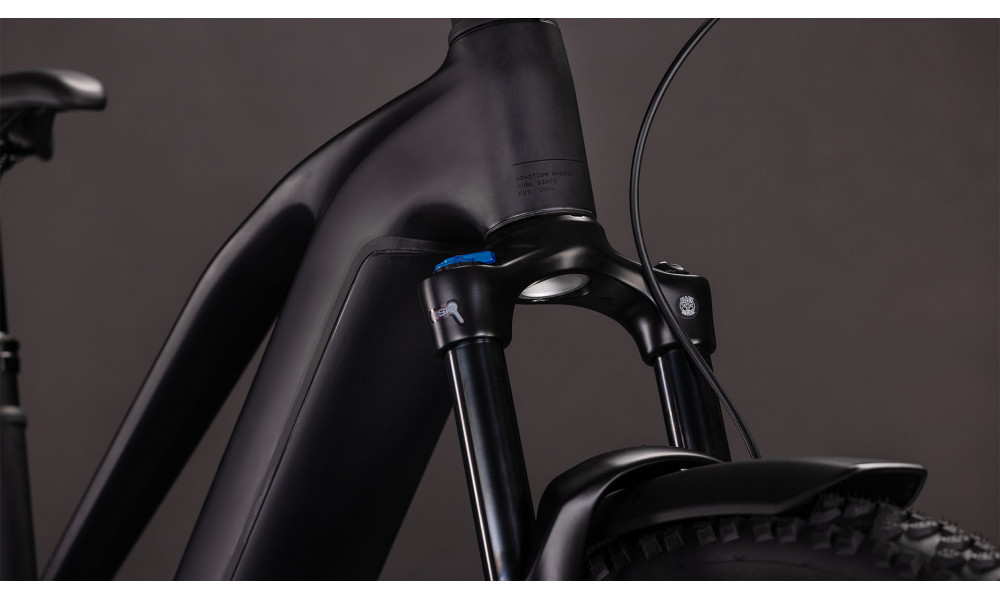 Elektrinis dviratis Cube Reaction Hybrid Pro 800 FE Trapeze 27.5 blackline 2026 - 2