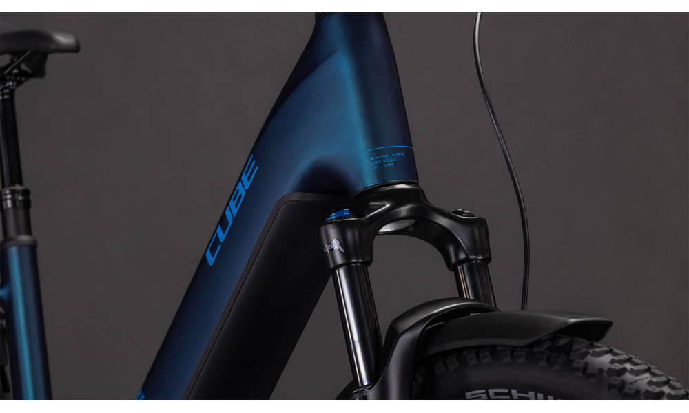 Elektrinis dviratis Cube Reaction Hybrid Pro 800 FE Easy Entry 27.5 nebular'n'dazzle 2026 - 2