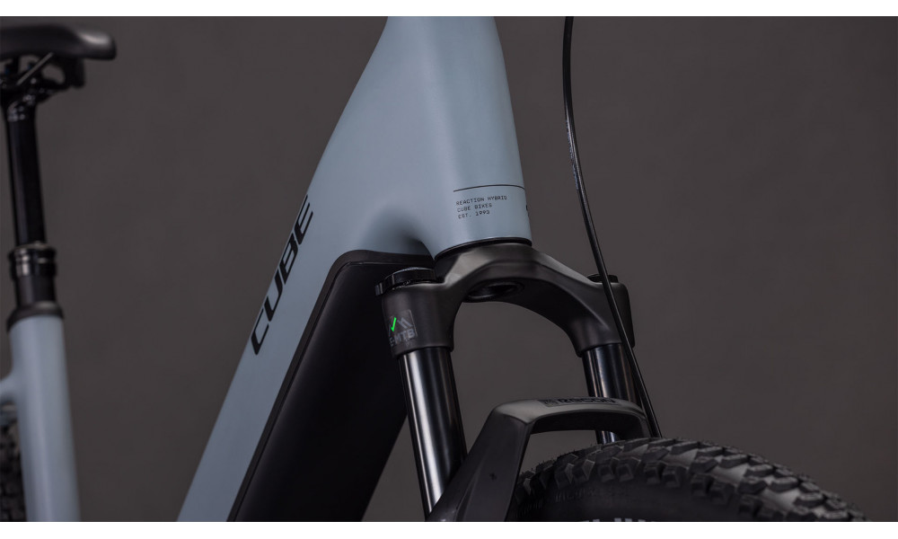 Elektrinis dviratis Cube Reaction Hybrid Race 800 Easy Entry 27.5 vulcan'n'orange 2026 - 2