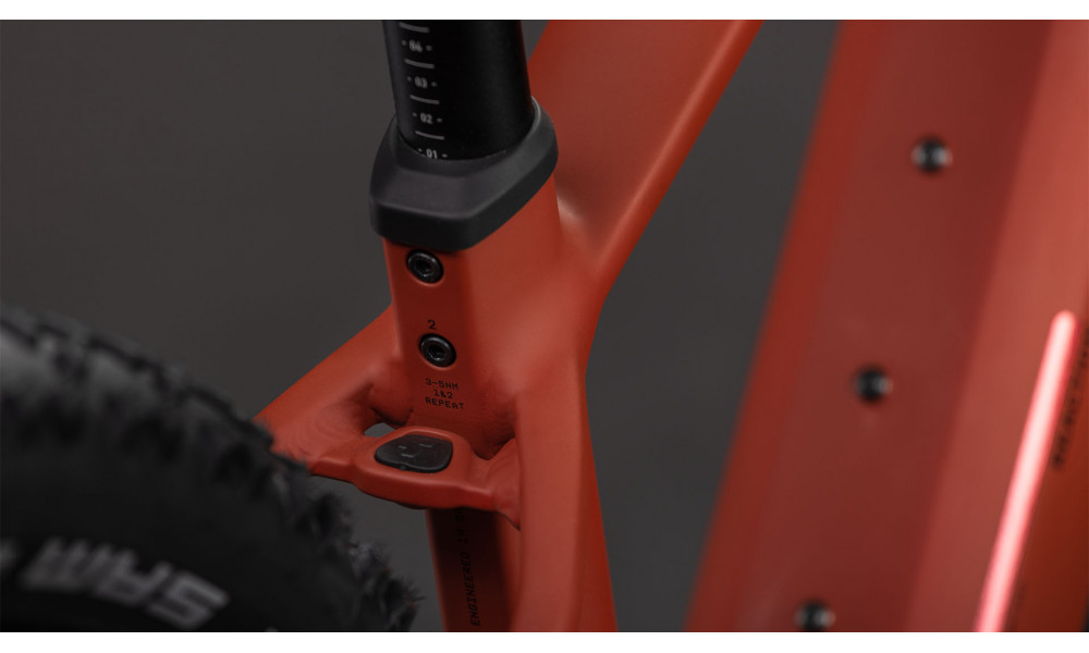 Elektrinis dviratis Cube Reaction Hybrid Race 800 29 amber'n'black 2026 - 3