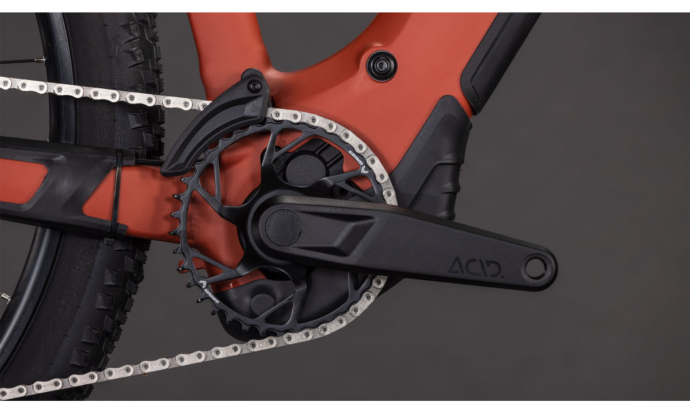 Elektrinis dviratis Cube Reaction Hybrid Race 800 29 amber'n'black 2026 - 6