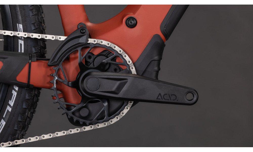 Elektrinis dviratis Cube Reaction Hybrid Race 800 Trapeze 27.5 amber'n'black 2026 - 6