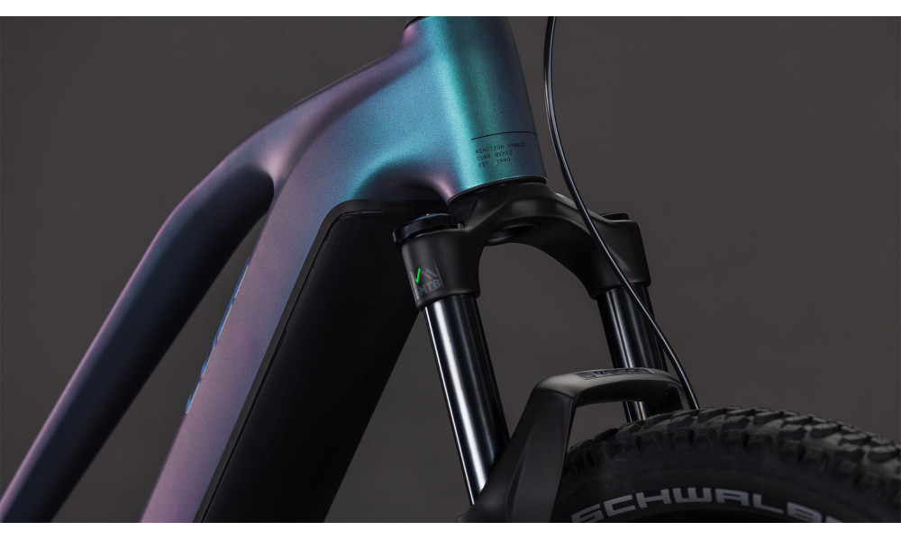 Elektrinis dviratis Cube Reaction Hybrid Race 800 Trapeze 27.5 polarlight'n'prism 2026 - 2