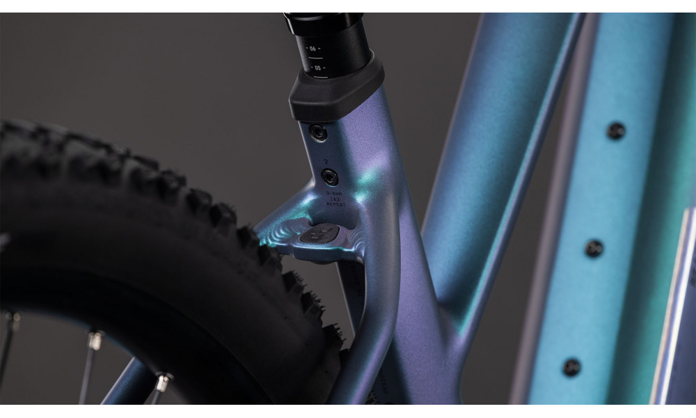 Elektrinis dviratis Cube Reaction Hybrid Race 800 Trapeze 27.5 polarlight'n'prism 2026 - 3