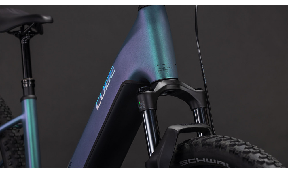 Elektrinis dviratis Cube Reaction Hybrid Race 800 Easy Entry 27.5 polarlight'n'prism 2026 - 2