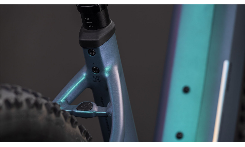 Elektrinis dviratis Cube Reaction Hybrid Race 800 Easy Entry 27.5 polarlight'n'prism 2026 - 4