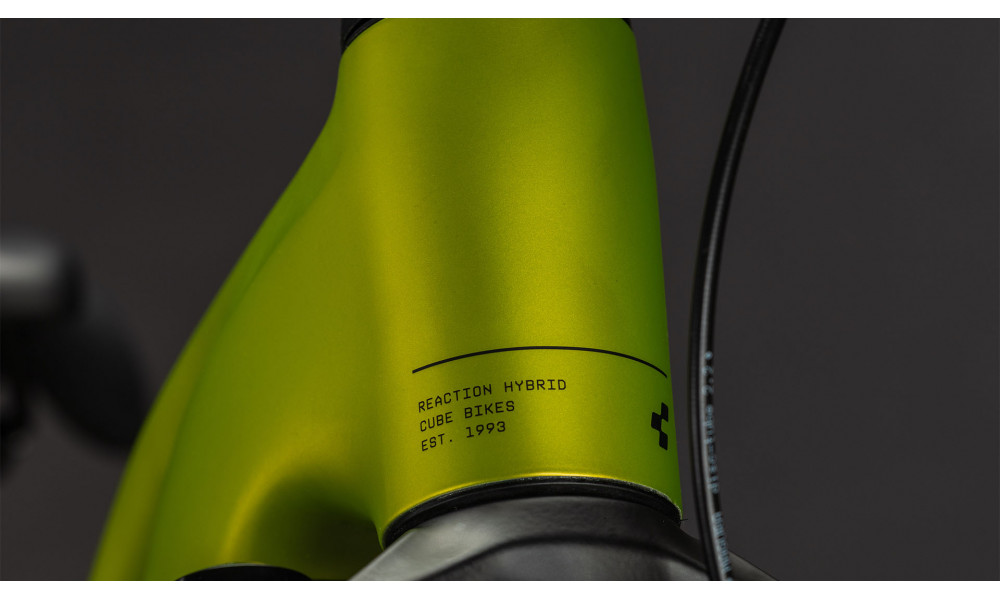 Elektrinis dviratis Cube Reaction Hybrid Race 800 Trapeze 27.5 lizard'n'black 2026 - 2