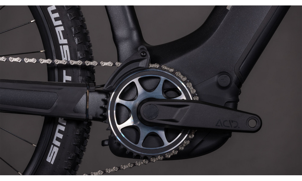 Elektrinis dviratis Cube Reaction Hybrid SLX 800 Easy Entry 27.5 silverdust'n'chrome 2026 - 3