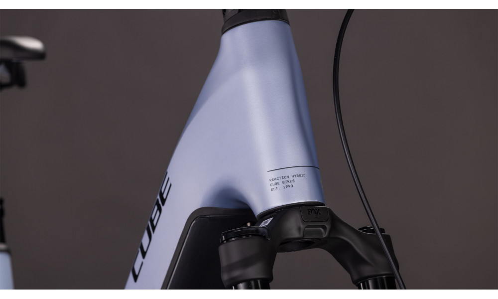 Elektrinis dviratis Cube Reaction Hybrid SLX 800 Easy Entry 27.5 gauzegrey'n'iceblue 2026 - 2