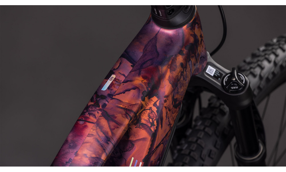 Elektrinis dviratis Cube Reaction Hybrid SLX 800 27.5 shiftblush'n'art 2026 - 6