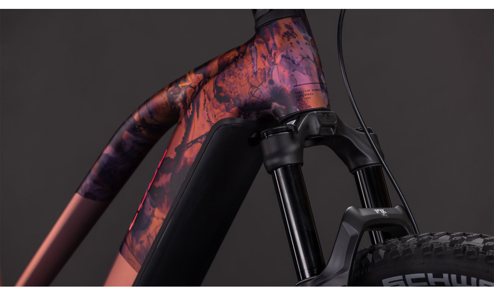 Elektrinis dviratis Cube Reaction Hybrid SLX 800 Trapeze 27.5 shiftblush'n'art 2026 - 2