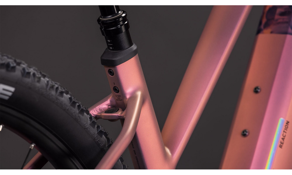 Elektrinis dviratis Cube Reaction Hybrid SLX 800 Trapeze 29 shiftblush'n'art 2026 - 4