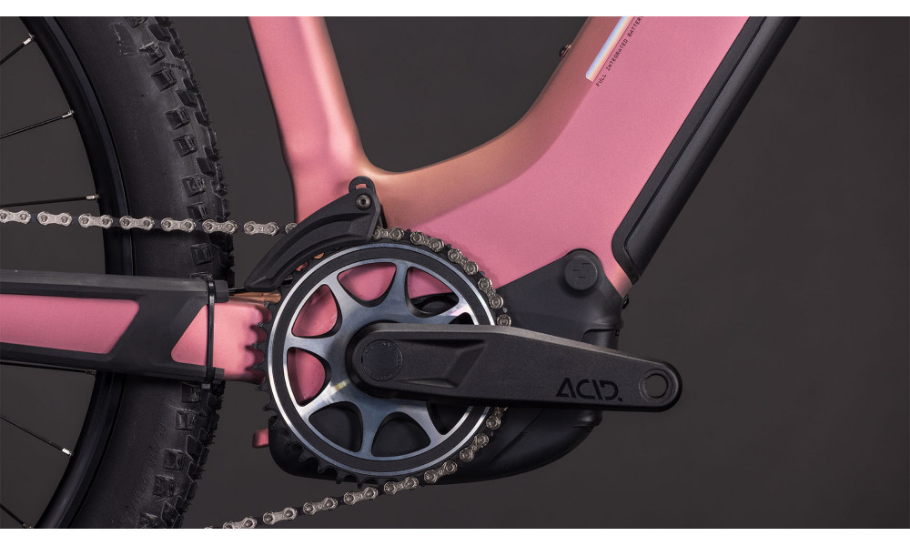 Elektrinis dviratis Cube Reaction Hybrid SLX 800 Easy Entry 27.5 shiftblush'n'art 2026 - 3