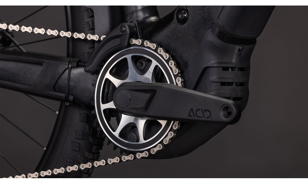 Elektrinis dviratis Cube Reaction Hybrid SLX 800 FE Trapeze 27.5 silverdust'n'chrome 2026 - 3