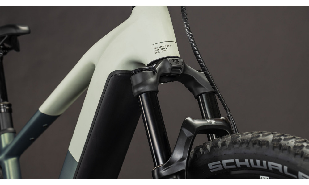 Elektrinis dviratis Cube Reaction Hybrid SLT 800 27.5 reedbeige'n'sagebrushgreen 2026 - 2