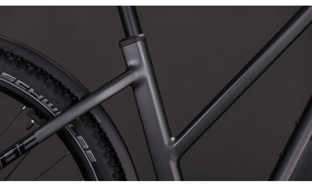 Elektrinis dviratis Cube Nuride Hybrid Performance 600 Trapeze slabgrey'n'black 2026 - 3