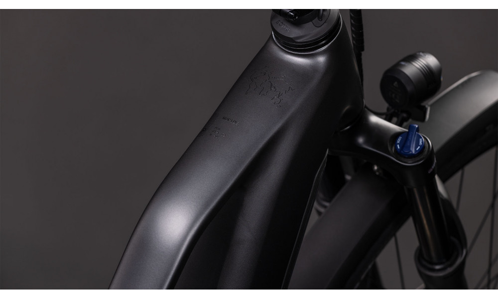 Elektrinis dviratis Cube Nuride Hybrid Performance 600 Trapeze slabgrey'n'black 2026 - 5