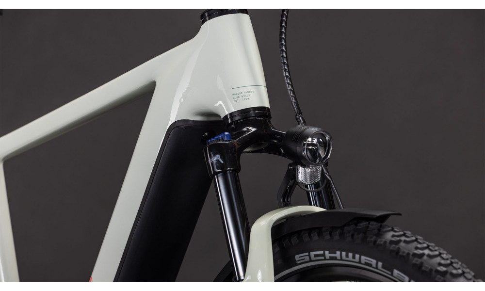 Elektrinis dviratis Cube Nuride Hybrid Performance 600 desertstone'n'grey 2026 - 2