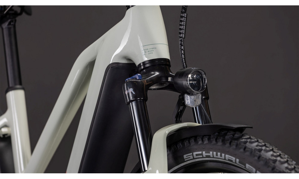 Elektrinis dviratis Cube Nuride Hybrid Performance 600 Trapeze desertstone'n'grey 2026 - 2