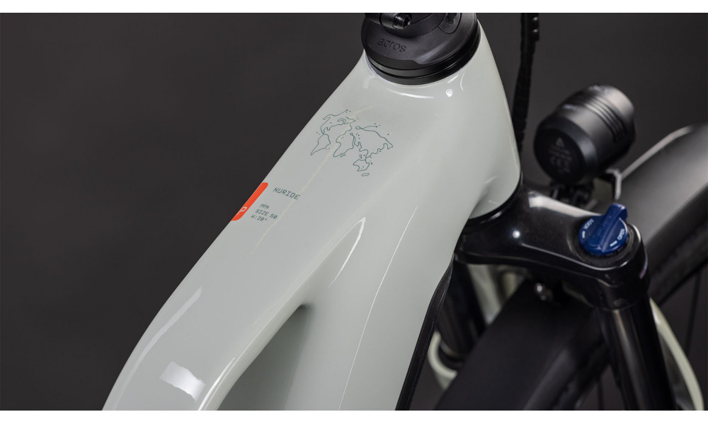 Elektrinis dviratis Cube Nuride Hybrid Performance 600 Trapeze desertstone'n'grey 2026 - 5