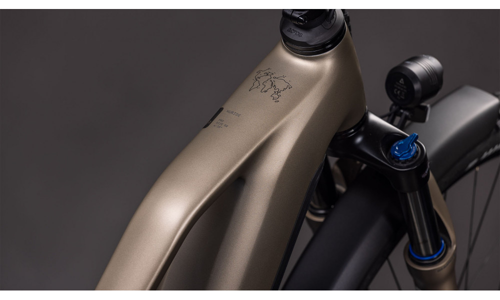 Elektrinis dviratis Cube Nuride Hybrid Pro 600 Trapeze flashstone'n'chrome 2026 - 5