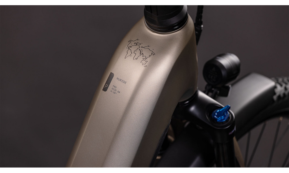 Elektrinis dviratis Cube Nuride Hybrid Pro 600 Easy Entry flashstone'n'chrome 2026 - 5