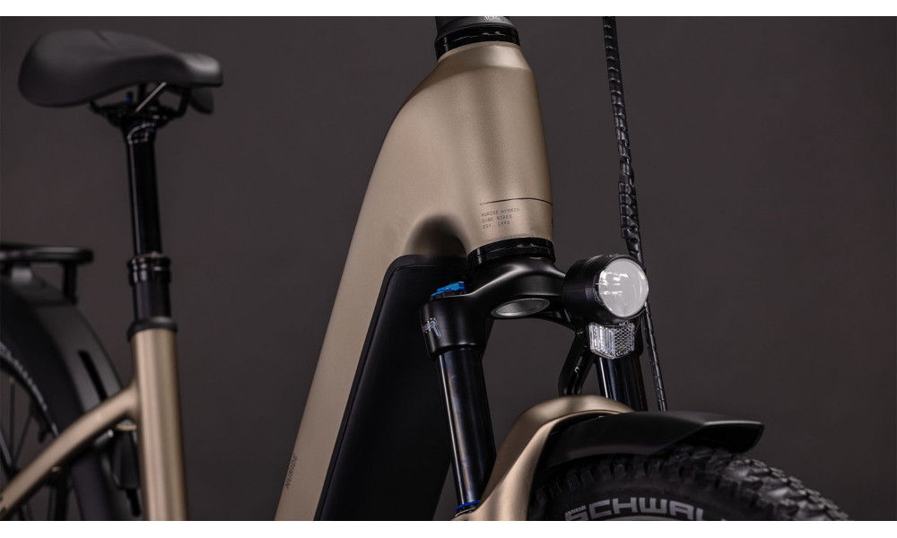 Elektrinis dviratis Cube Nuride Hybrid Pro 800 Easy Entry flashstone'n'chrome 2026 - 2