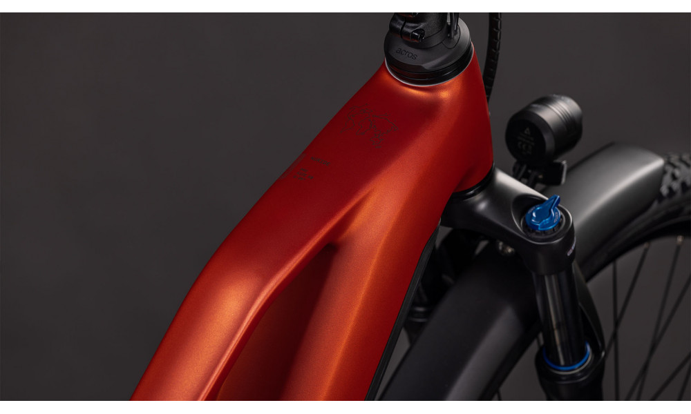 Elektrinis dviratis Cube Nuride Hybrid Pro 800 Trapeze chilli'n'black 2026 - 5