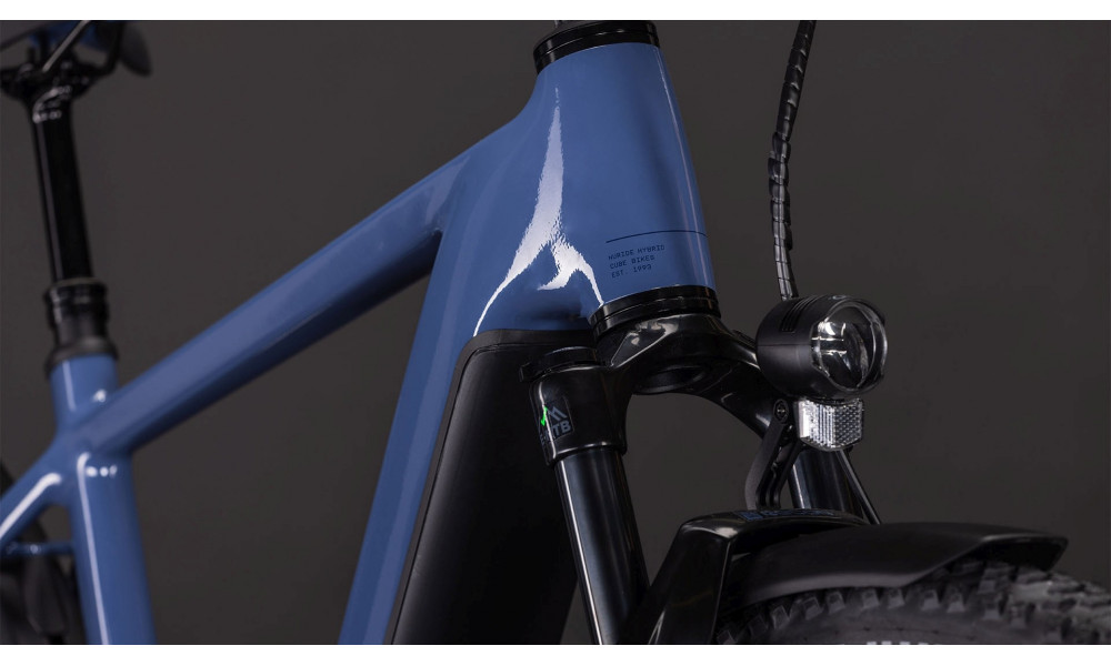 Elektrinis dviratis Cube Nuride Hybrid EXC 800 jeansblue'n'blue 2026 - 2