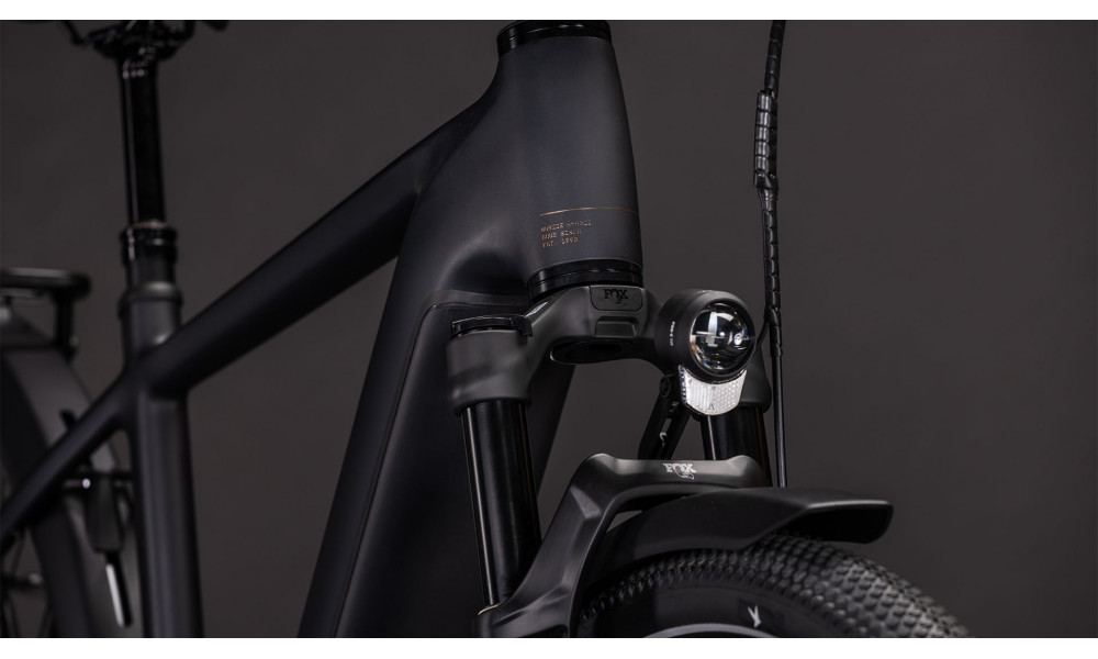 Elektrinis dviratis Cube Nuride Hybrid SLX 800 black'n'gold 2026 - 2