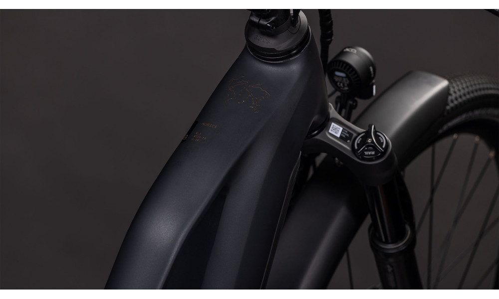 Elektrinis dviratis Cube Nuride Hybrid SLX 800 Trapeze black'n'gold 2026 - 5