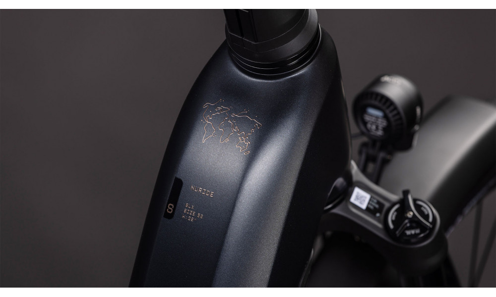 Elektrinis dviratis Cube Nuride Hybrid SLX 800 Easy Entry black'n'gold 2026 - 5