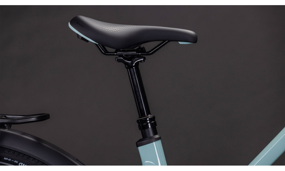 Elektrinis dviratis Cube Nuride Hybrid SLX 800 Trapeze skylight'n'arubablue 2026 - 3