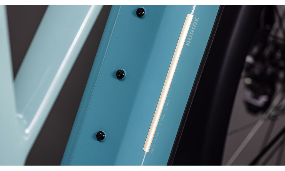 Elektrinis dviratis Cube Nuride Hybrid SLX 800 Trapeze skylight'n'arubablue 2026 - 4