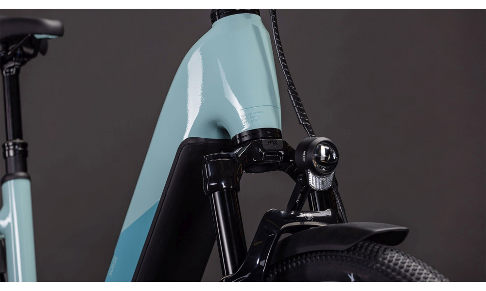 Elektrinis dviratis Cube Nuride Hybrid SLX 800 Easy Entry skylight'n'arubablue 2026 - 2