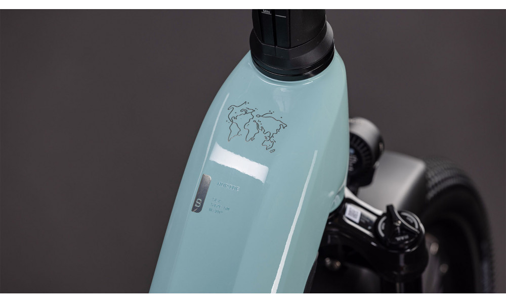 Elektrinis dviratis Cube Nuride Hybrid SLX 800 Easy Entry skylight'n'arubablue 2026 - 6