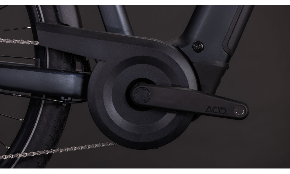 Elektrinis dviratis Cube Touring Hybrid ONE 600 Trapeze coal'n'chrome 2026 - 4