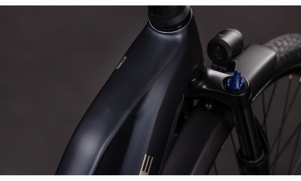 Elektrinis dviratis Cube Touring Hybrid ONE 600 Trapeze coal'n'chrome 2026 - 6