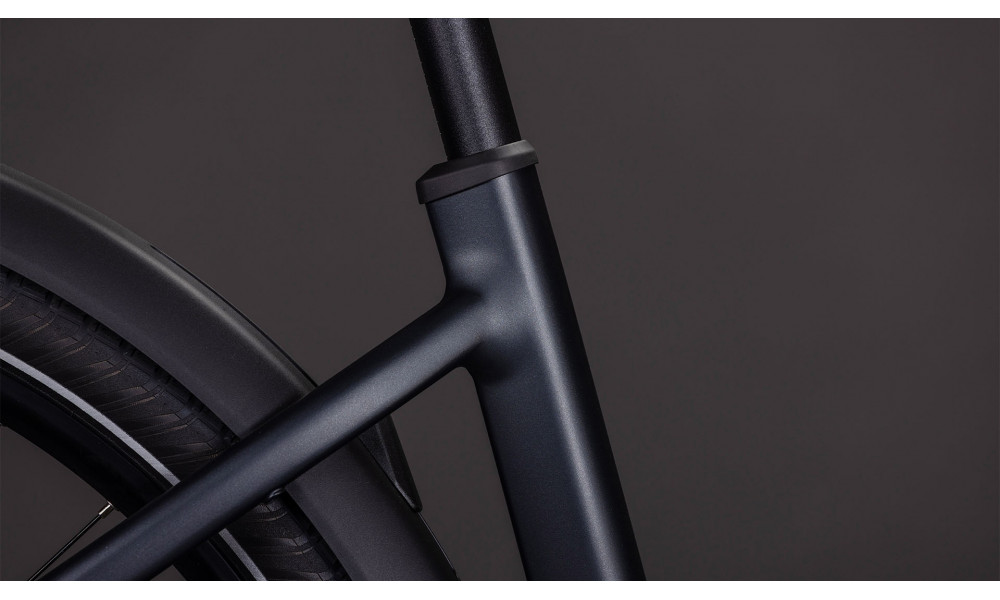 Elektrinis dviratis Cube Touring Hybrid ONE 600 Easy Entry coal'n'chrome 2026 - 3