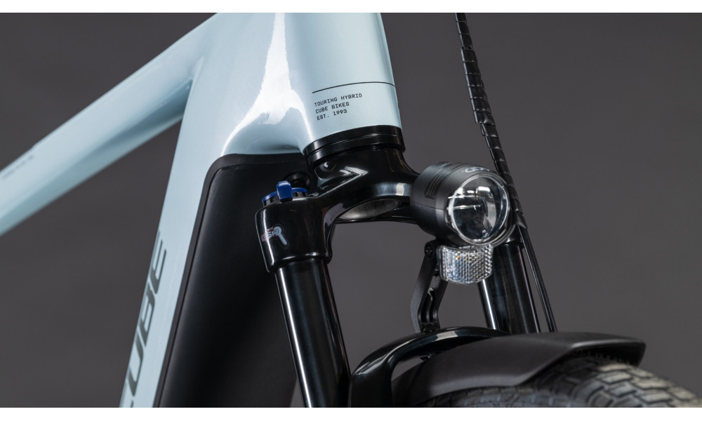 Elektrinis dviratis Cube Touring Hybrid ONE 600 glacier'n'reflex 2026 - 2