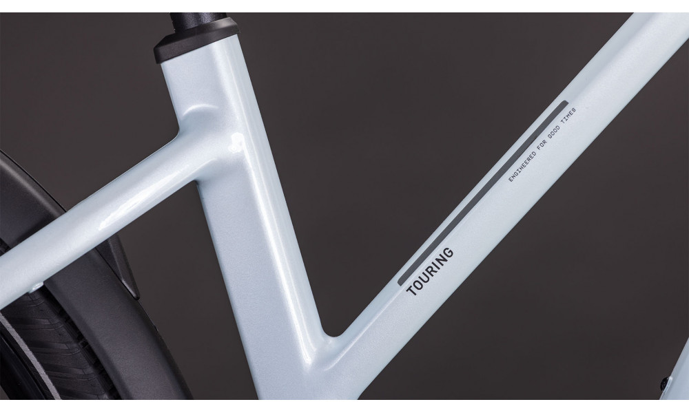 Elektrinis dviratis Cube Touring Hybrid ONE 600 Trapeze glacier'n'reflex 2026 - 4
